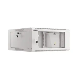 WALL-HUNG RACK CABINET 19" 4U 600 QUICK ASSEMBLY GRAY LANBERG (FLAT PACK)