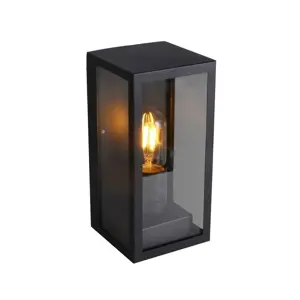 Wall lamp V-TAC VT-837 façade luminaire 1xE27 60W max IP44 (SKU 8517) Black