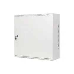 WALL-MOUNTED RACK CABINET 19" 6U+3U 540X200 LOW-PROFILE GRAY LANBERG (FOLDED)
