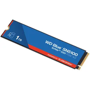 WD 1TB Blue SN5100 M.2 2280 PCI-e 4.0 NVMe 1.4c SSD disk