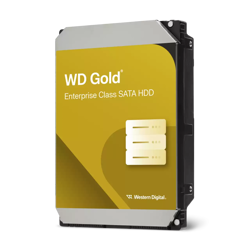 WD 24TB GOLD hard drive, 7200 rpm, 512MB