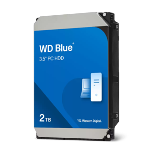WD 2TB Blue 3.5" SATA 6Gb/s 7200rpm 256MB HDD