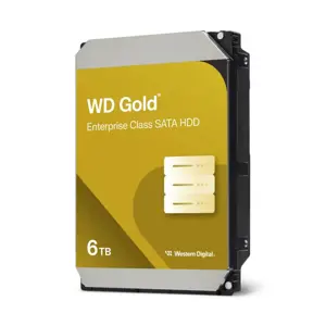 WD 6TB Gold 3.5" SATA 6Gb/s 7200rpm 256MB HDD drive