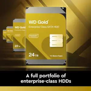 WD GOLD HDD 20TB SATA3, 6GB/S, 7200, 512MB, Server Hard Disk (WD202KRYZ)