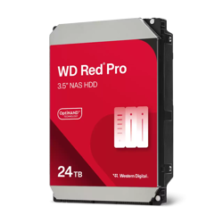 WD hard disk 24TB SATA3, 6Gb/s, 7200, 512MB RED PRO