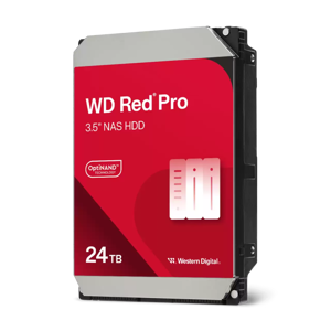 WD hard disk 24TB SATA3, 6Gb/s, 7200, 512MB RED PRO