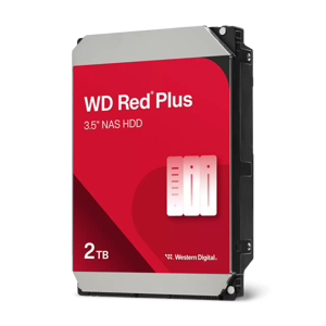 WD hard disk 2TB SATA3, 6Gb/s, 5400rpm, 64MB RED PLUS