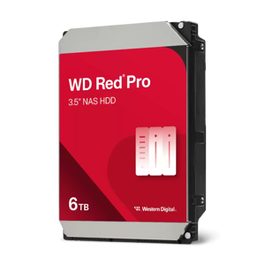 WD hard disk 6TB SATA3, 6Gb/s, 7200, 256MB RED PRO