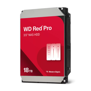 WD hard drive 18TB SATA3, 6Gb / s, 7200, 512MB RED PRO