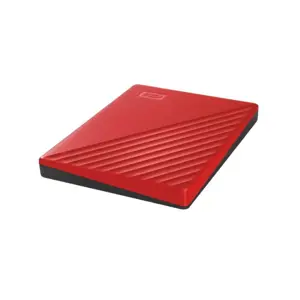 Prijenosna baterija WD My Passport (2 TB, USB 3.0) crvena
