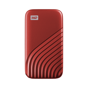 WD My Passport SSD 1TB, USB-C 3.2 red