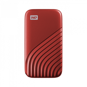 WD My Passport SSD 2TB, USB-C 3.2 red