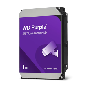 WD PURPLE 1TB SATA3, 6Gb/s, 5400, 64MB