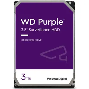 WD PURPLE 3TB SATA3, 6Gb/s, 256MB