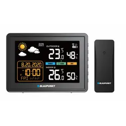 Weather station with outdoor sensor Blaupunkt WS30BK