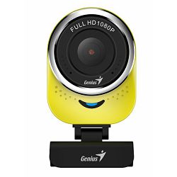 Web kamera GENIUS QCam 6000, 1080p, USB 2.0, žuta
