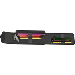 Wera 05004173001 hex key L-shaped hex key Metric 9 pc(s)