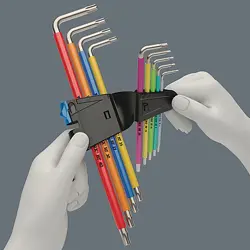 Wera 05022689001 hex key L-shaped hex key set Metric 9 pc(s)