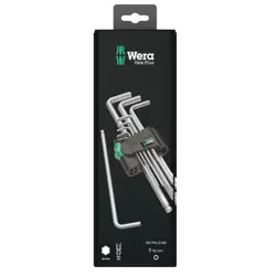 Wera 05073391001 hex key L-shaped hex key set Metric 9 pc(s)