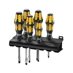 Wera 932/918/6 Kraftform Set Standard screwdriver
