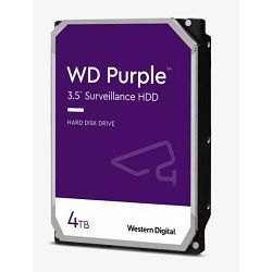 Western Digital Purple 4TB, 3,5", 256MB 5640rpm