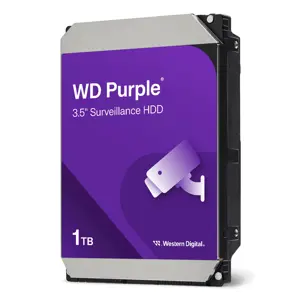 Western Digital Purple internal hard drive 1 TB 5400 RPM 64 MB 3.5" Serial ATA III