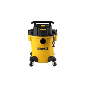 wet/dry vacuum 23 L, power socket, DeWalt