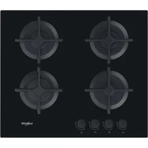 Whirlpool AKT 616/NB Black Built-in 60 cm Gas 4 zone(s)