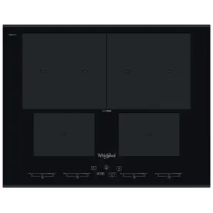 Whirlpool SMO 654 OF/BT/IXL Black Built-in 65 cm Zone induction hob 4 zone(s)
