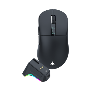 White Shark MOUSE WGM-5023 GAWAIN / 12.000 DPI - Black / Wireless