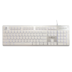 White Shark Tipkovnica GK-003241 TACHI-Bijela-US