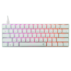 White Shark TIPKOVNICA GK-004211 SHINOBI-2 Bijela - Mehanicka / US - RED SW.