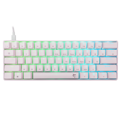 White Shark TIPKOVNICA GK-004221 SHINOBI-2 Bijela - Mehanicka / US - BLUE SW.