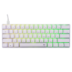 White Shark TIPKOVNICA GK-004231 SHINOBI-2 Bijela - Mehanicka / US- BROWN SW.