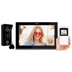 Videodomofon EURA VDP-99C5 (crna, WiFi, RFID, TUYA)