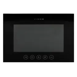 WiFi video door phone monitor VIDOS X M11B-X 7" screen LCD TFT 1024x600px Black