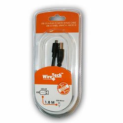 Kabel USB A muški / MiniB 4PIN 1.8M