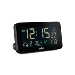 Wireless Digital Alarm Clock Braun BC10B-DCF