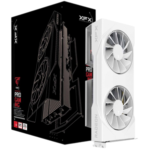 XFX AMD Radeon RX-9060XT OC White Gaming 8GB GDDR6 128bit, 2780MHz / 20 Gbps, 2x DP, 1x HDMI, 2 fan, 2 slot