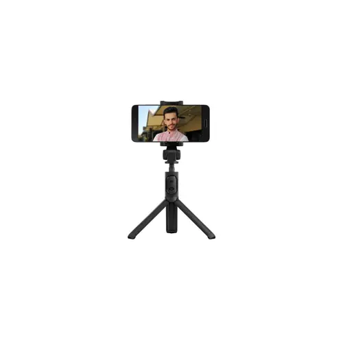 Samostojeći selfie štap Xiaomi Mi Selfie Stick Tripod (Aluminij, Crna, Konstrukcija protiv klizanja, Kut rotacije: 360°, Prijenosna i bežična)