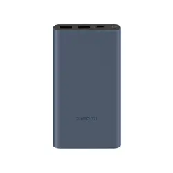 Xiaomi | Power Bank | 10000 mAh | 1 x USB-C, 2 x USB A | Blue