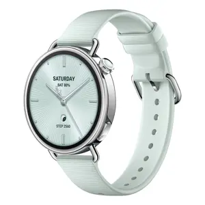 Xiaomi S4 3.35 cm (1.32") AMOLED 41 mm Digital Silver