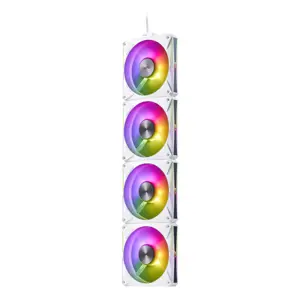 XPG HURRICANE MAG 120 ARGB PWM magnetic fan - White