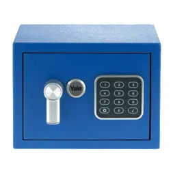 Yale YSV/170/DB2/B Freestanding safe 3.8 l Steel Blue