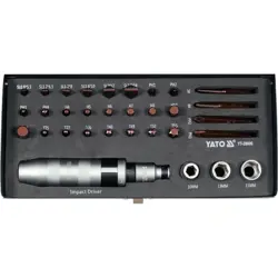 YATO IMPACT DRIVER WITH BITS 32pcs.