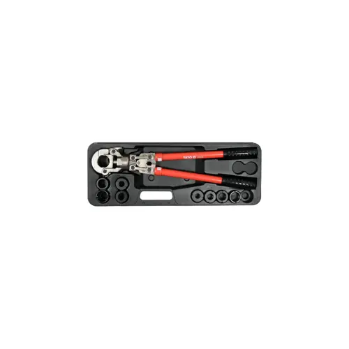 YATO PEX-AL-PEX CRIMPING MANUAL CRIMPING TOOL WITH 8 BONES SET