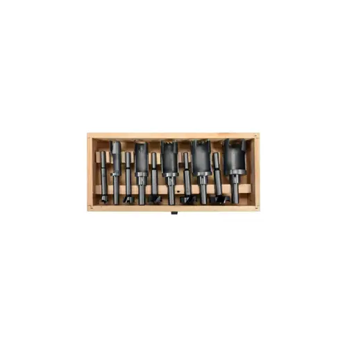 Set za čišćenje čvorova na drvu YATO WOOD KNOTTING FLEPER SET 15-35mm 10pcs (set od 10 komada, promjer 15-35mm)