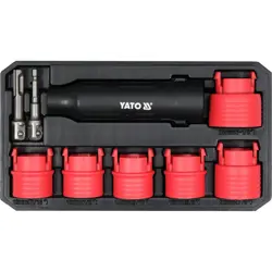 Yato YT-25385 wire wheel/wheel brush 9 pc(s)