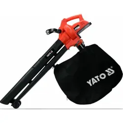 Yato YT-85175 cordless leaf blower 230 km/h Black, Orange Lithium-Ion (Li-Ion)