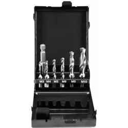 YT. THREADING DRILL BIT SET M3-M10 7pcs. HEX